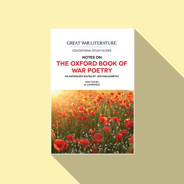 Notes on The Oxford Book of War Poetry front cover