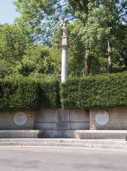 Mells War Memorial designed by Edward Lutyens