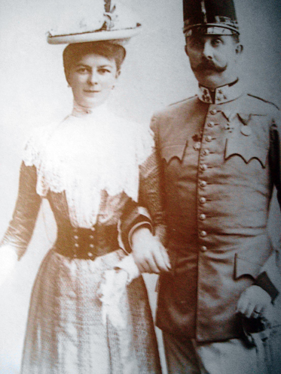 Archduke Franz Ferdinand and his wife Sophie