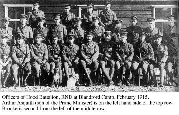Officers of Hood Battalion